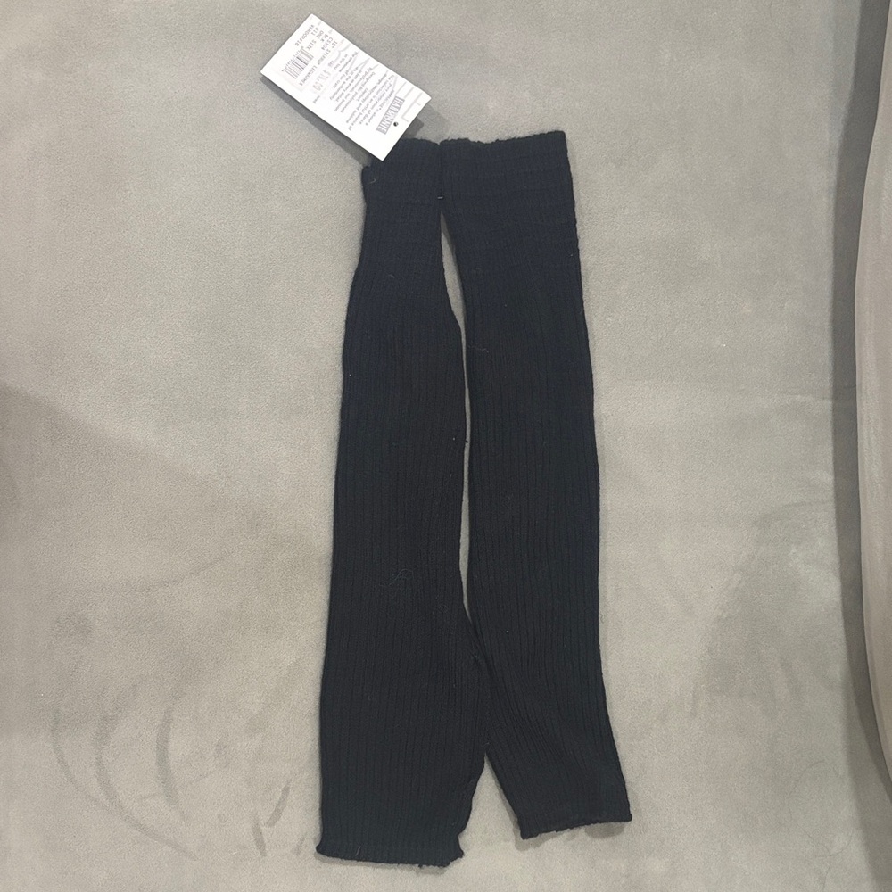 Elegant Black Women's Leg Warmers